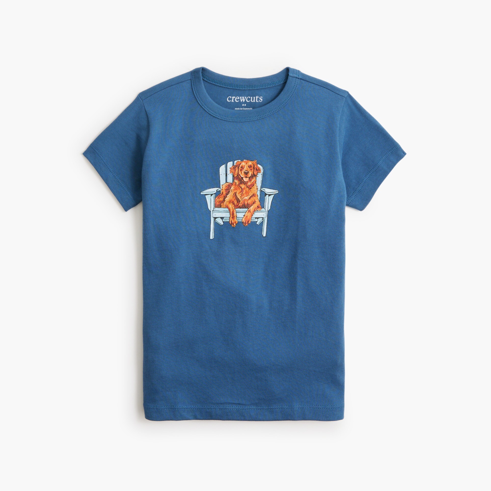 boys' golden retriever graphic tee for boys