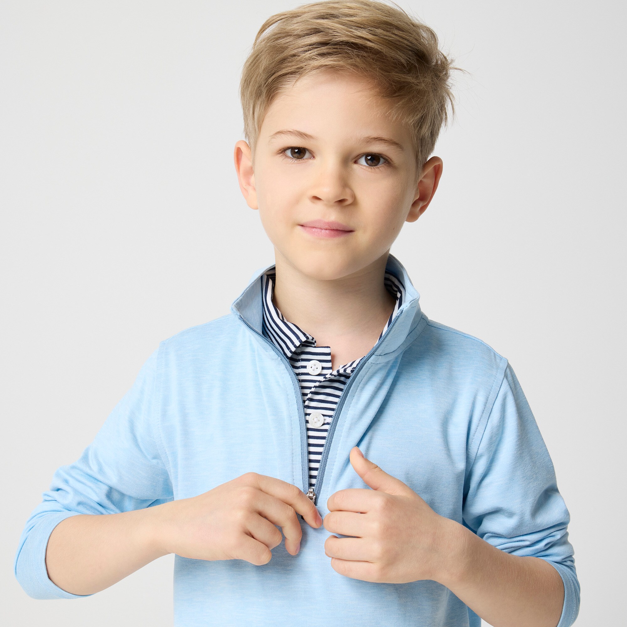 Boys' performance half-zip pullover