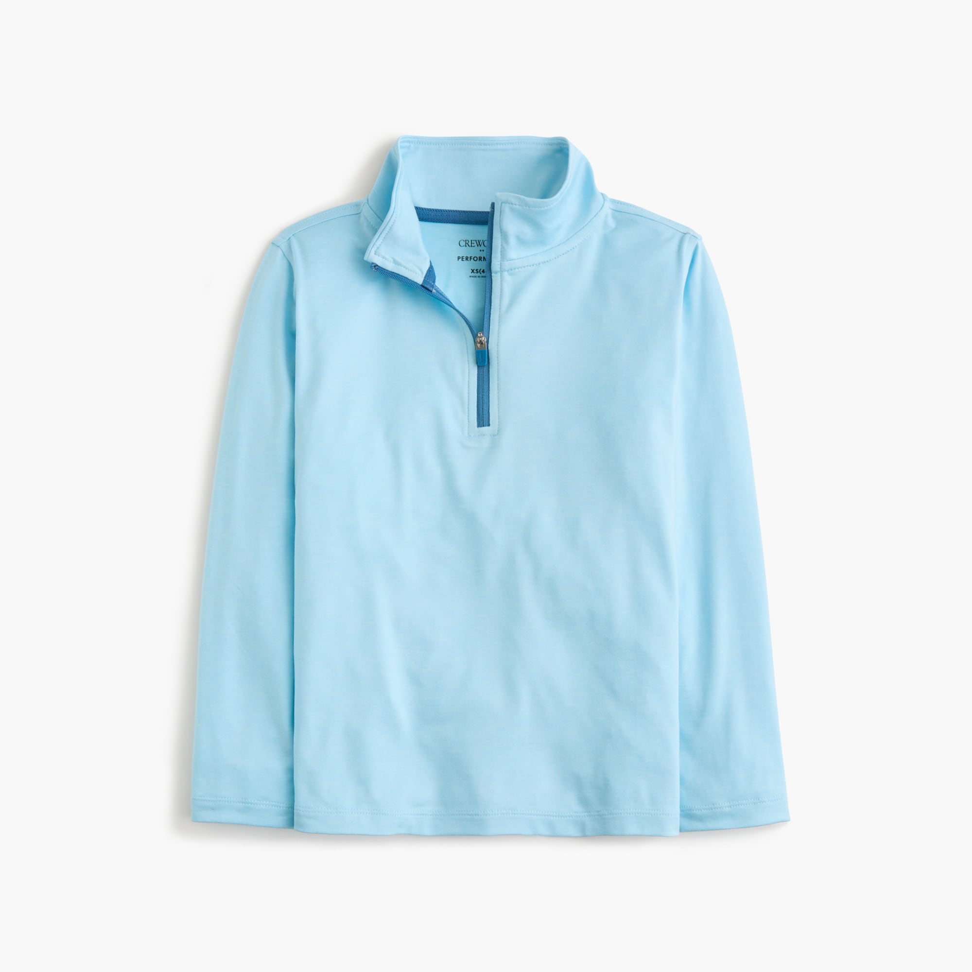 boys' performance half-zip pullover for boys