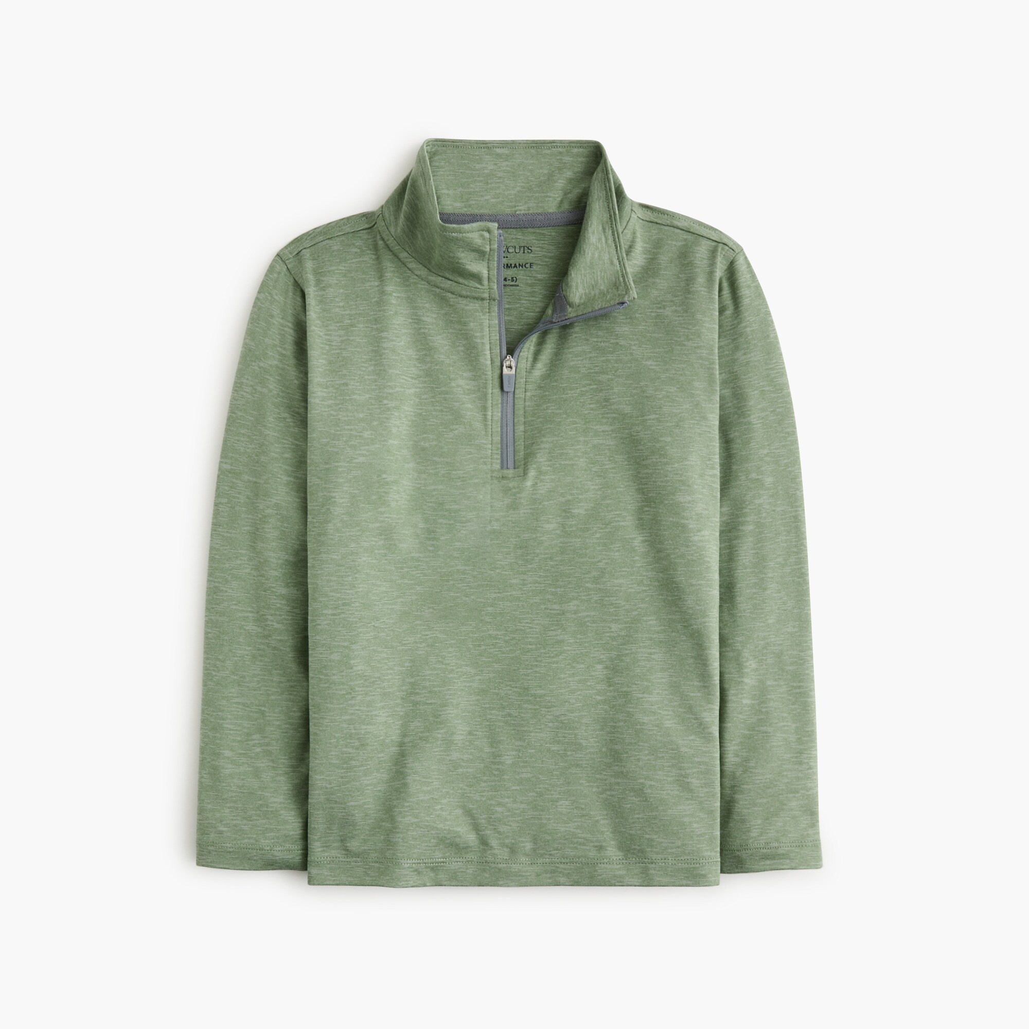 Boys' performance half-zip pullover