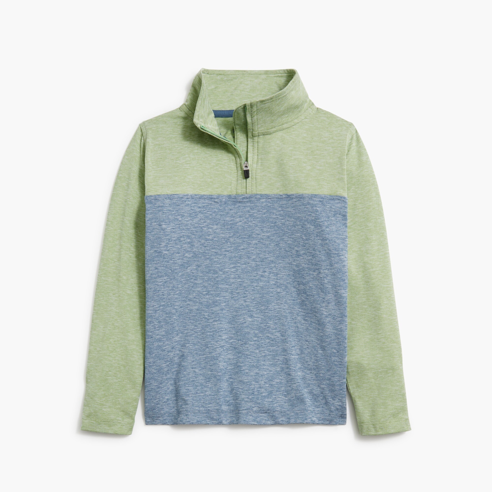 Boys' colorblock performance half-zip pullover