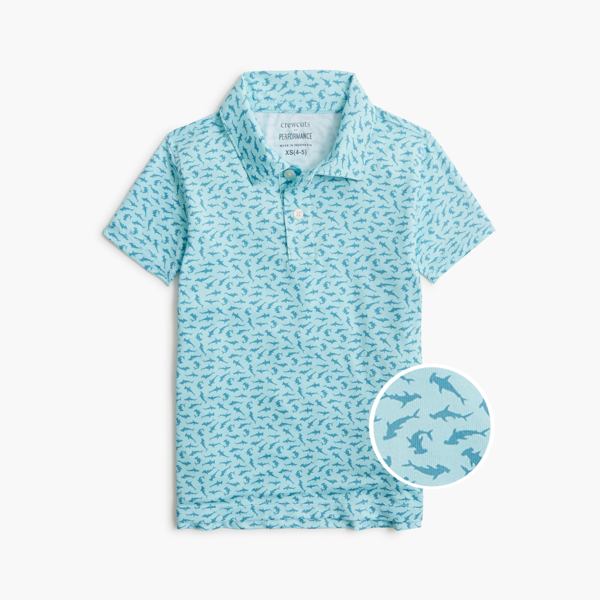 boys Boys' printed performance polo shirt