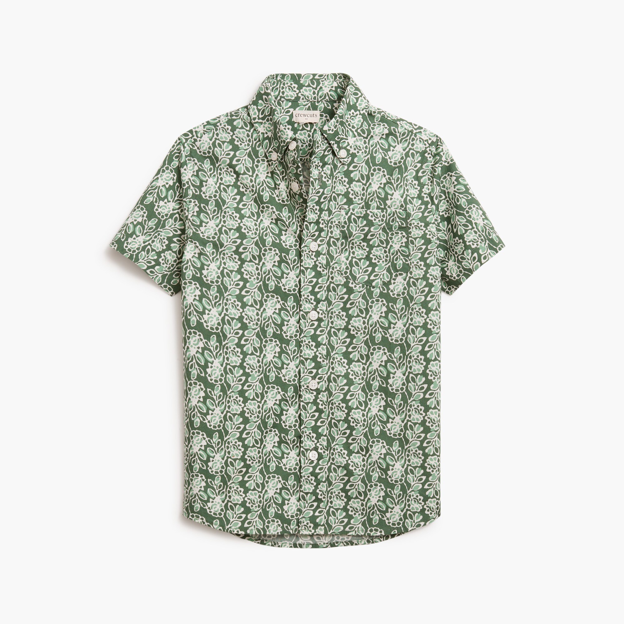  Boys' printed washed shirt