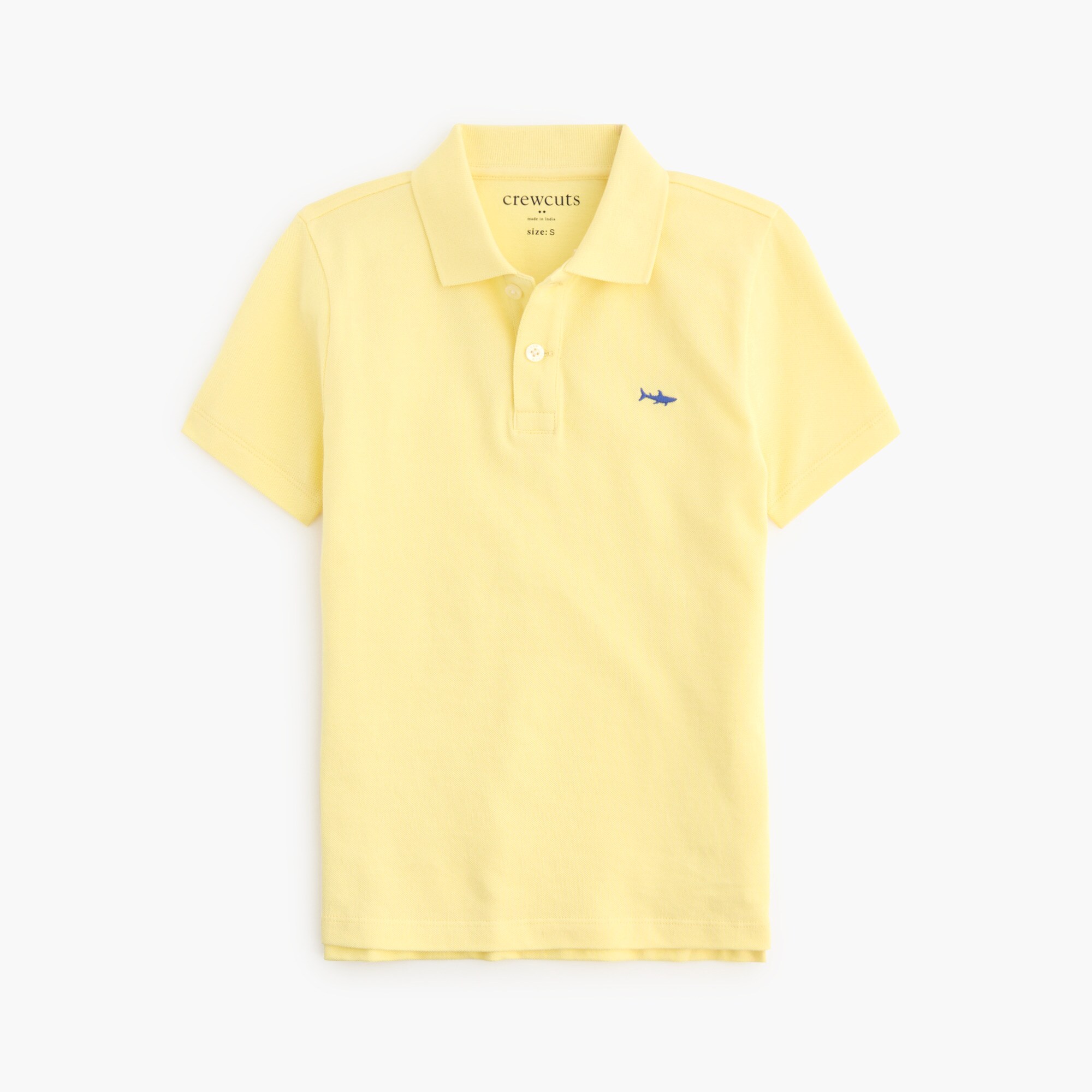 Boys' piqué critter polo shirt