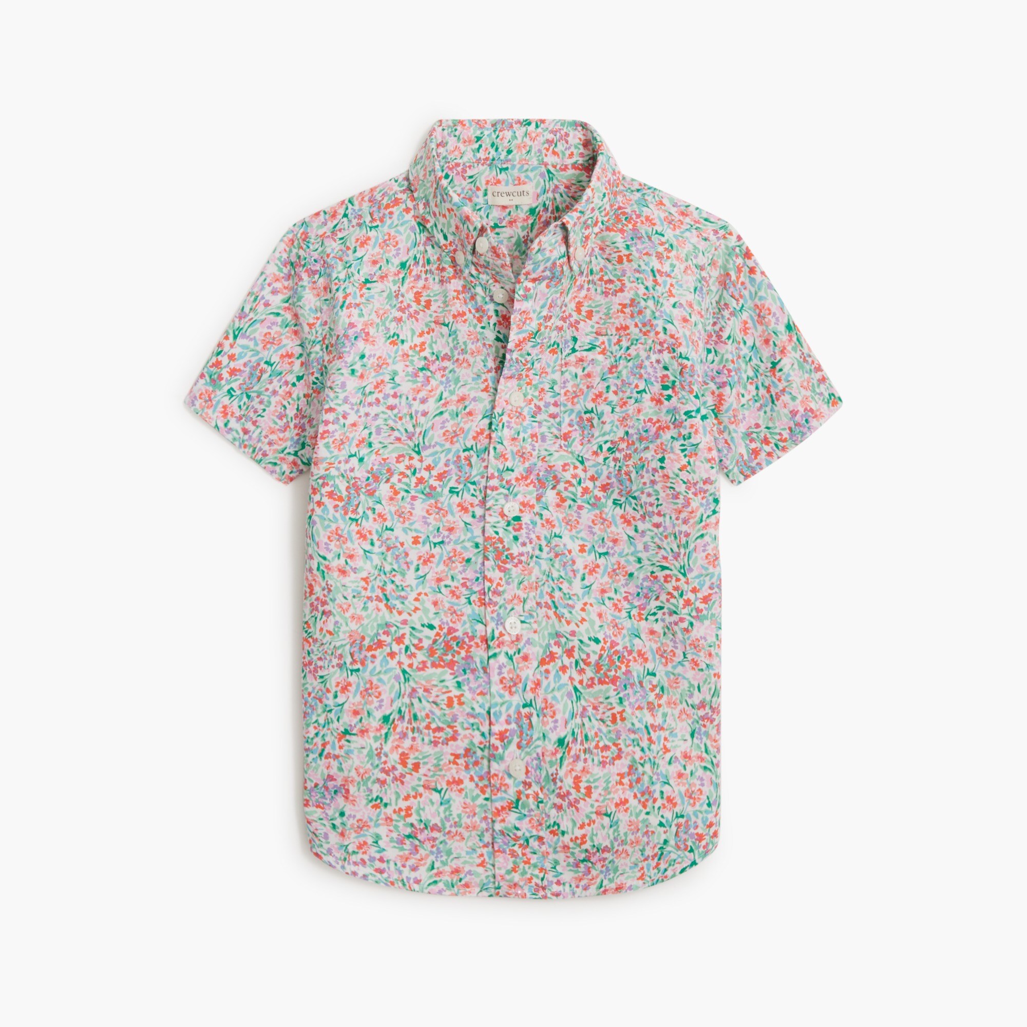 boys' short-sleeve printed shirt for boys