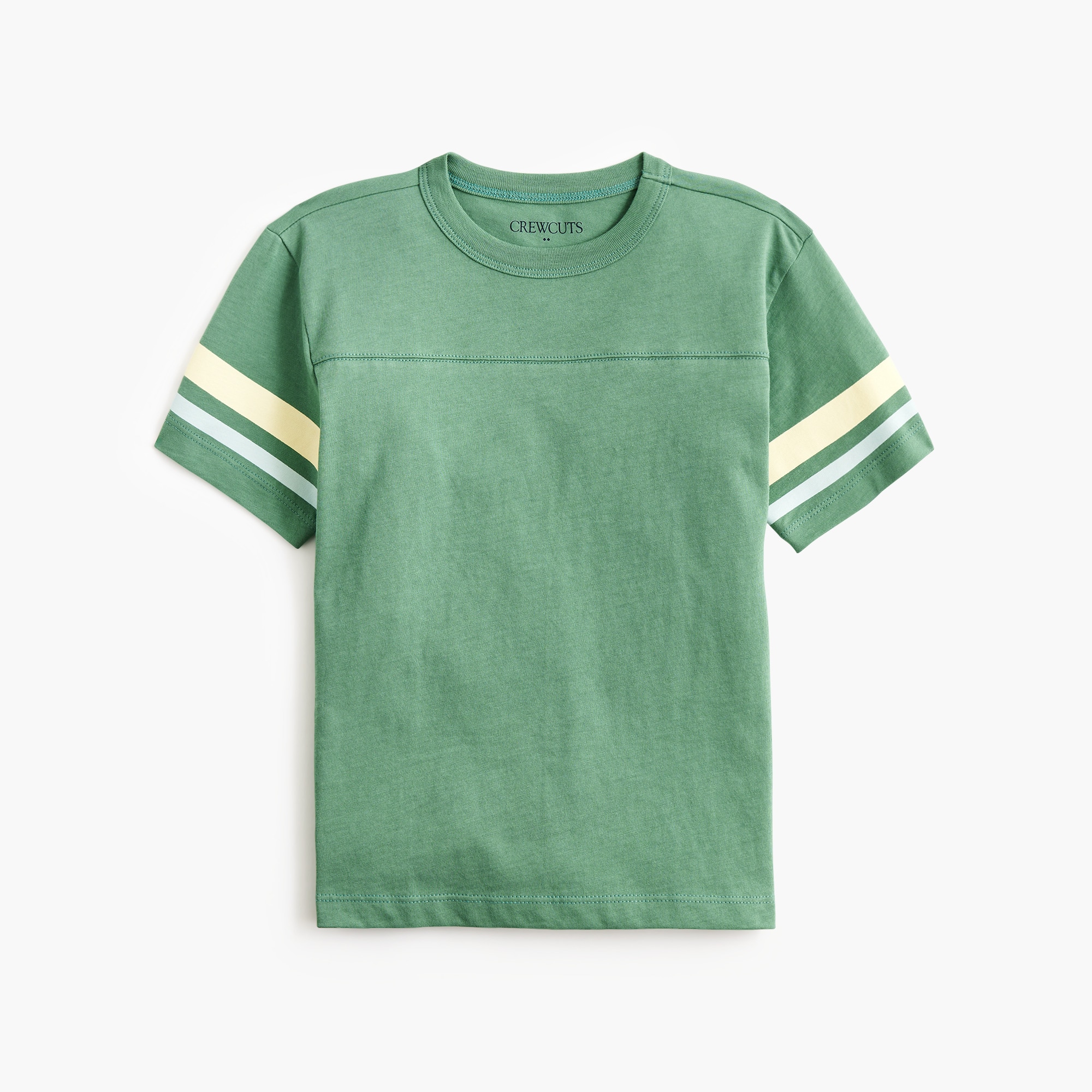 Boys' striped baseball tee