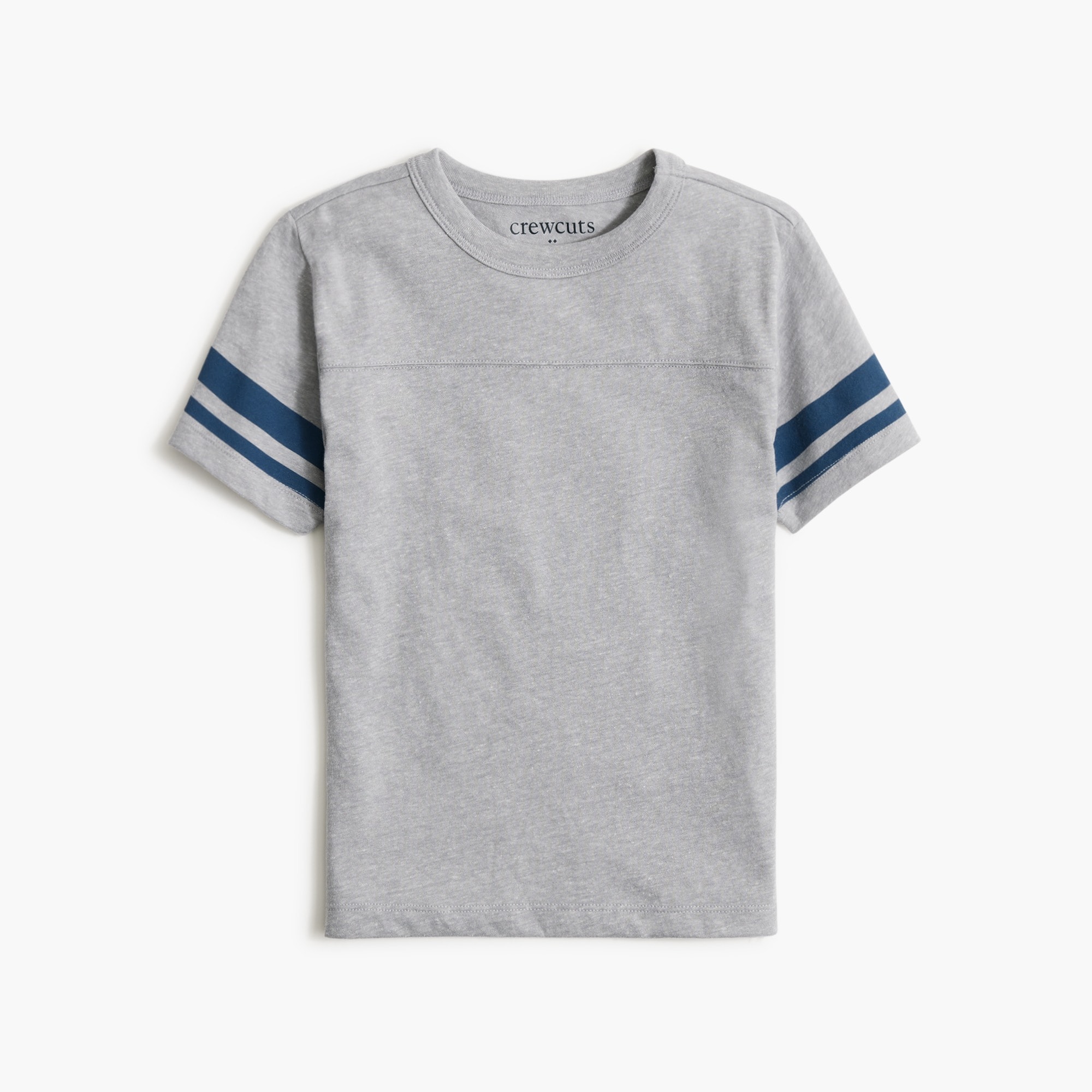  Boys' striped baseball tee