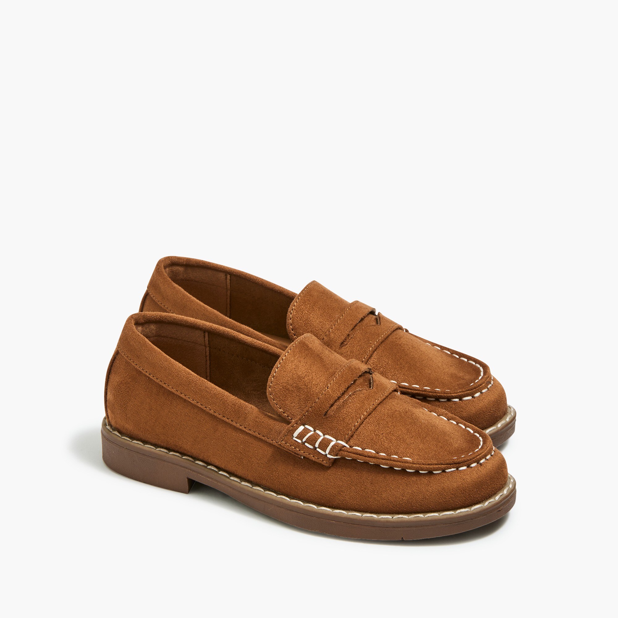 Boys' sueded loafers