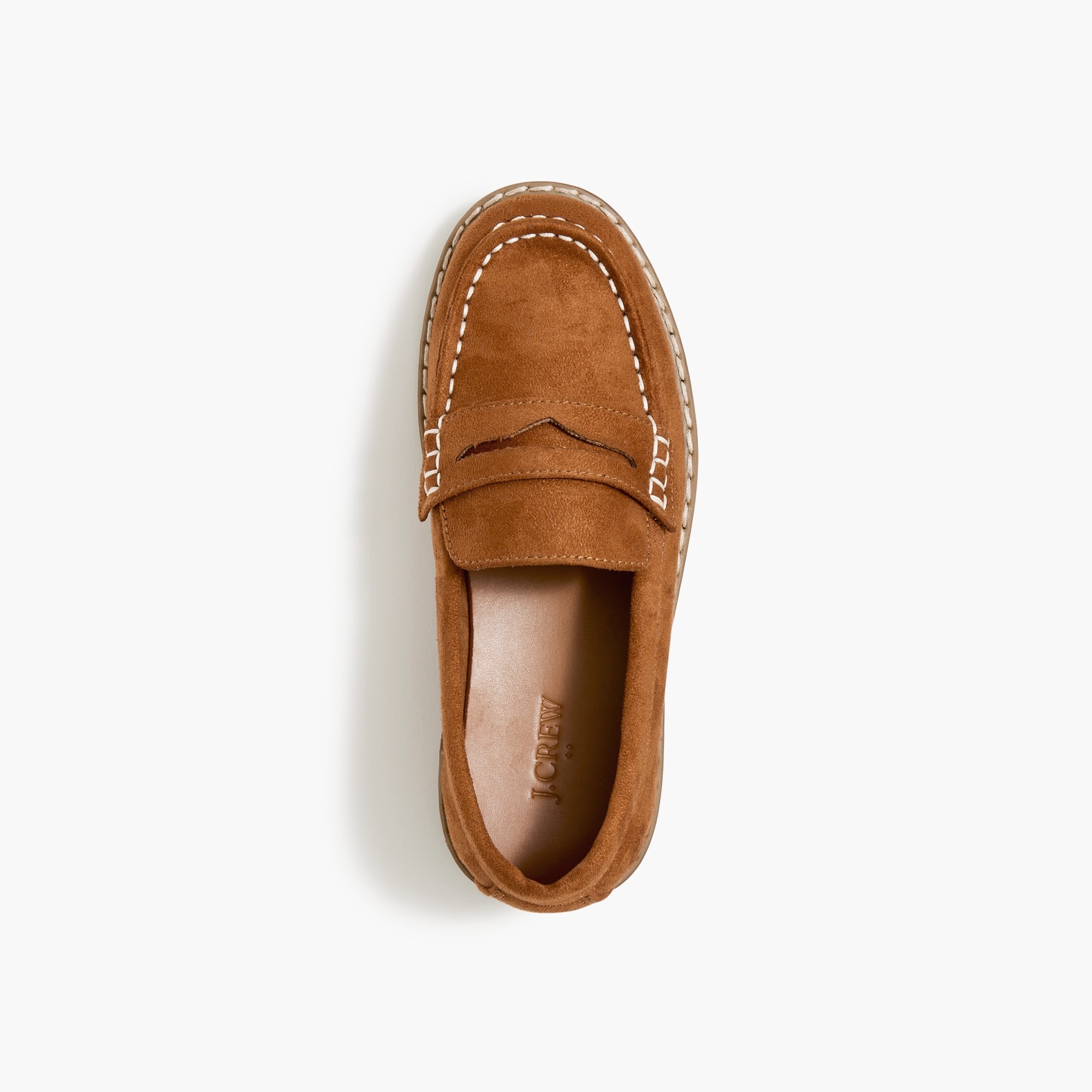 Boys' sueded loafers