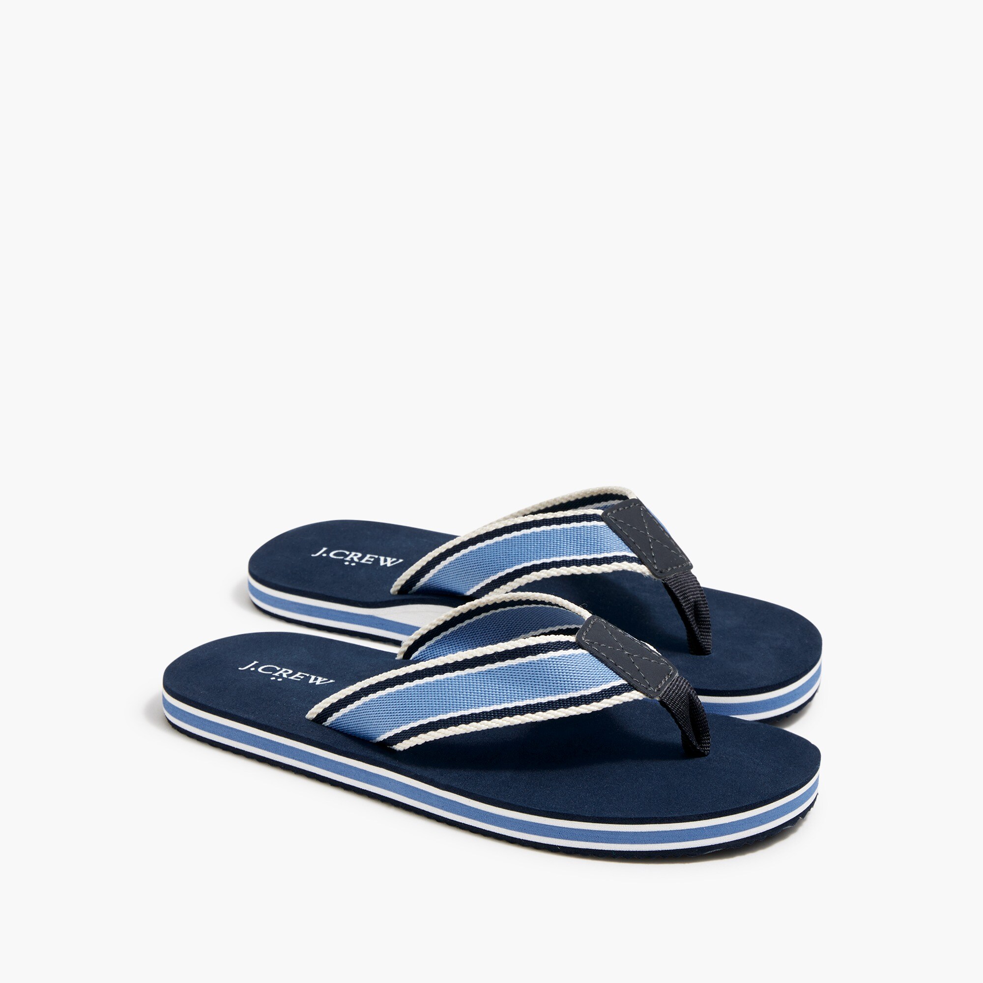 boys Boys' striped flip-flops