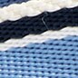 Boys' striped flip-flops NAVY RETRO BLUE factory: boys' striped flip-flops for boys
