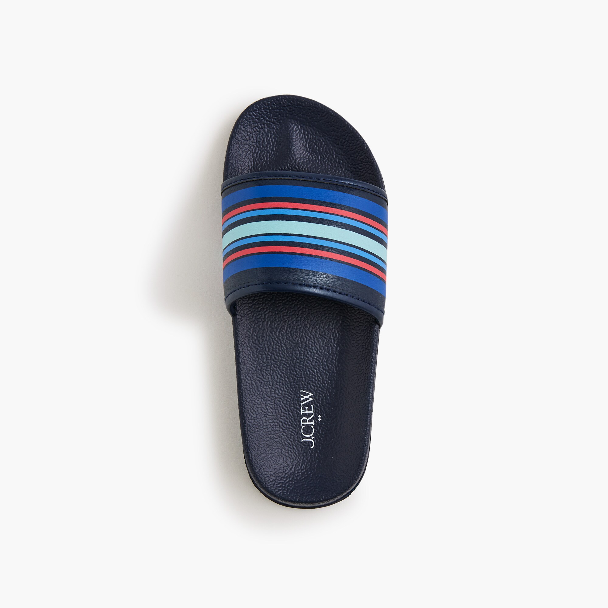 Navy Stripe Slide Sandals Size 8 / EU 41 Comfort Pool Beach Casual Slip-On Amazon.com | Nautica Men main image 4
