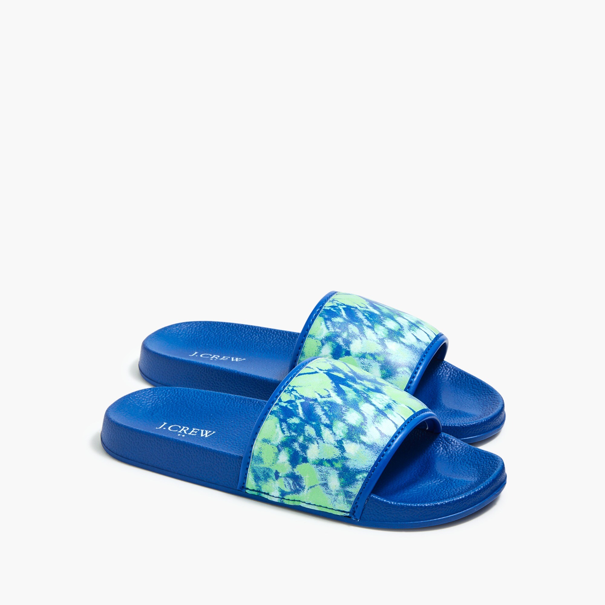  Boys' tie-dye pool slides