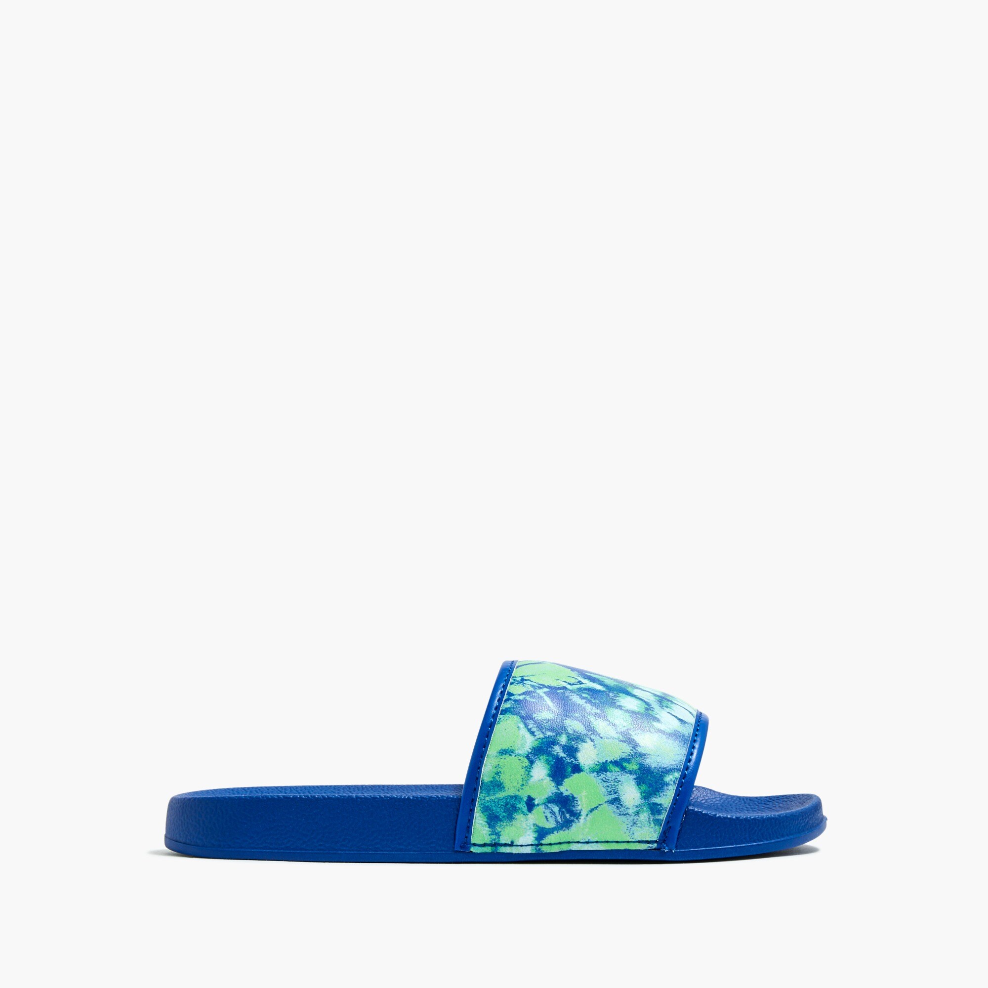 Boys' tie-dye pool slides