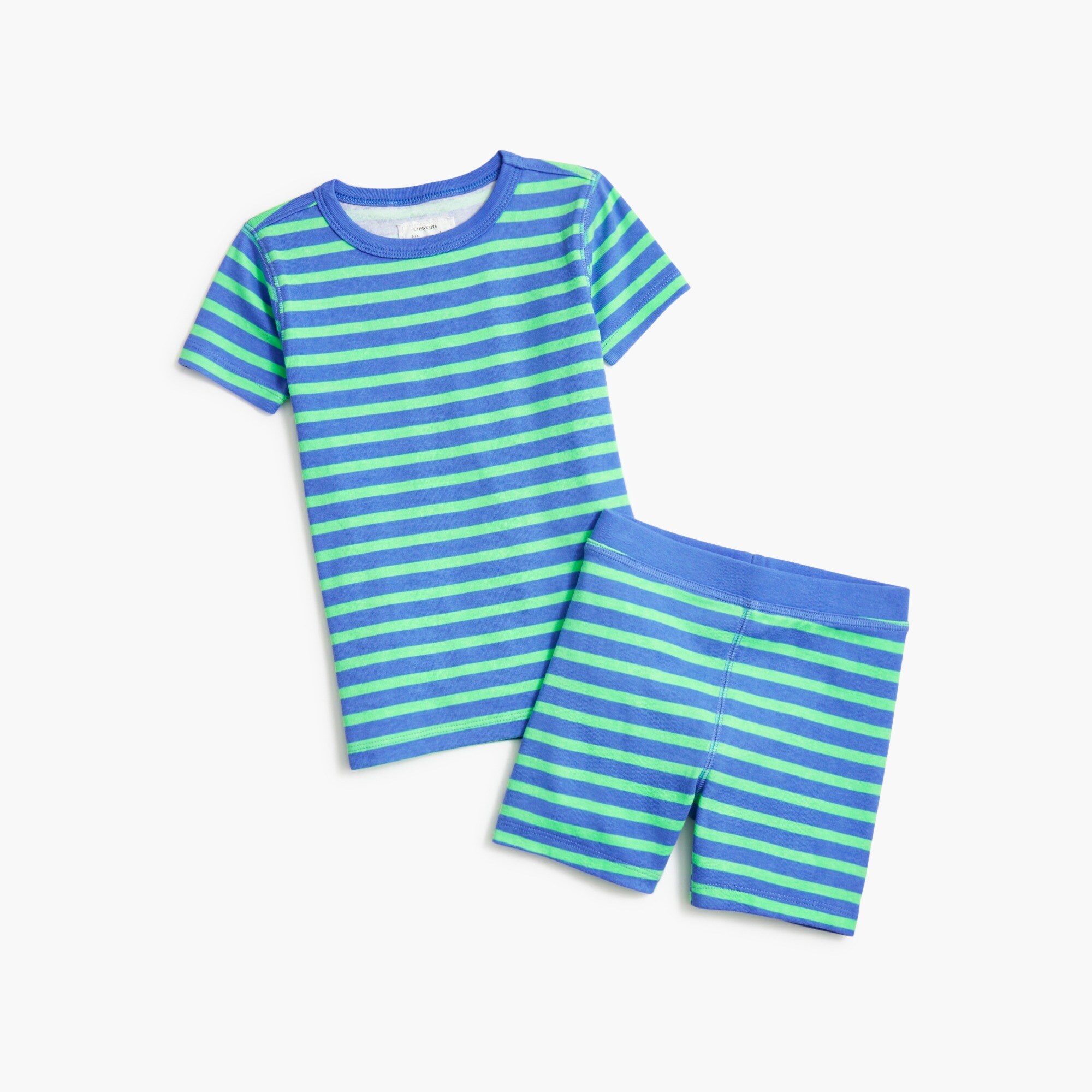  Boys' short-sleeve printed pajama set