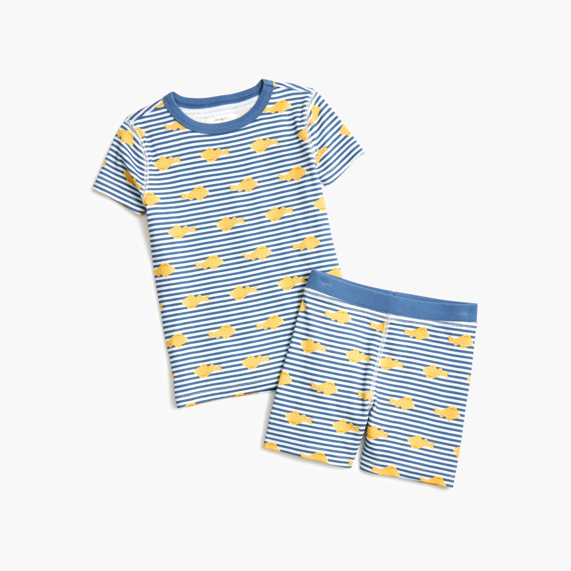  Boys' short-sleeve printed pajama set