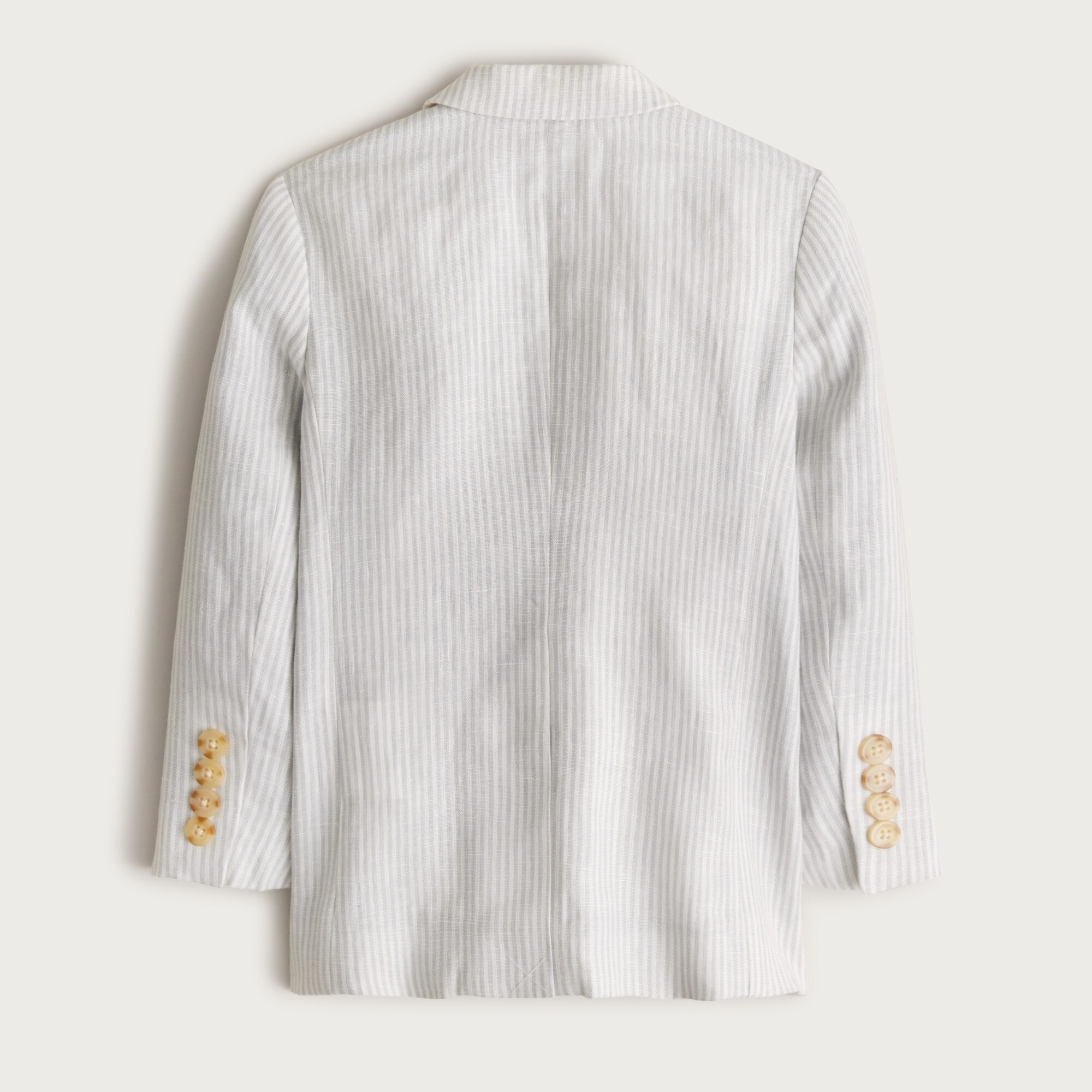 Boys' Ludlow unstructured suit jacket in linen blend