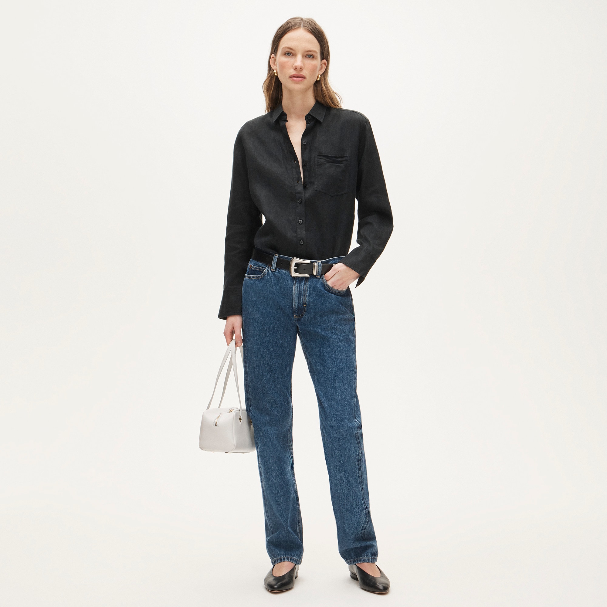 Garçon classic shirt in Baird McNutt Irish linen