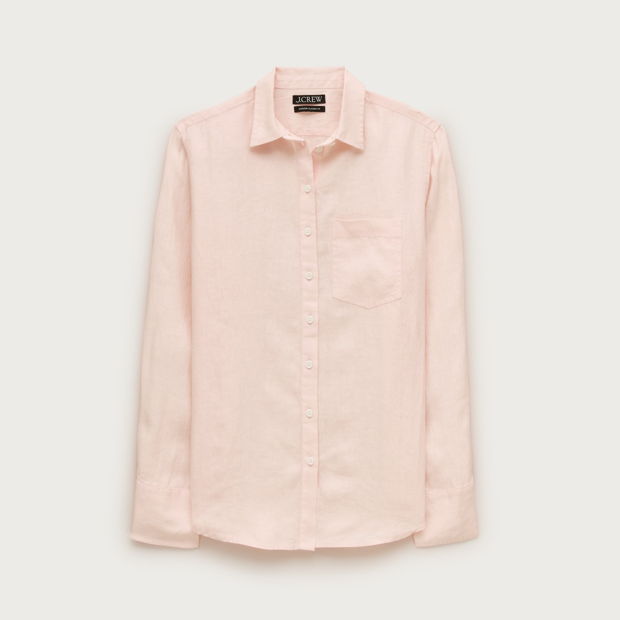 Garçon classic shirt in Baird McNutt Irish linen from J.Crew - $118 (48% off)