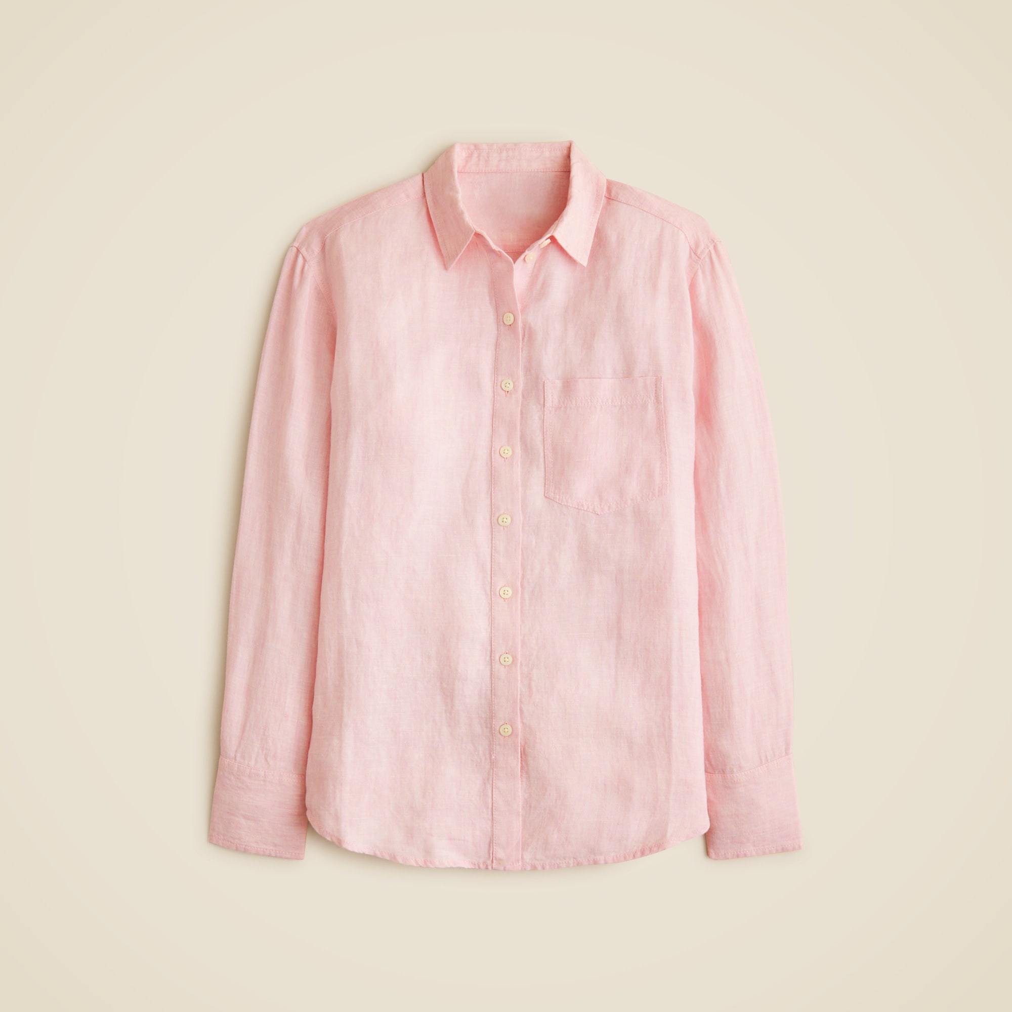  Gar&ccedil;on classic shirt in Baird McNutt Irish linen