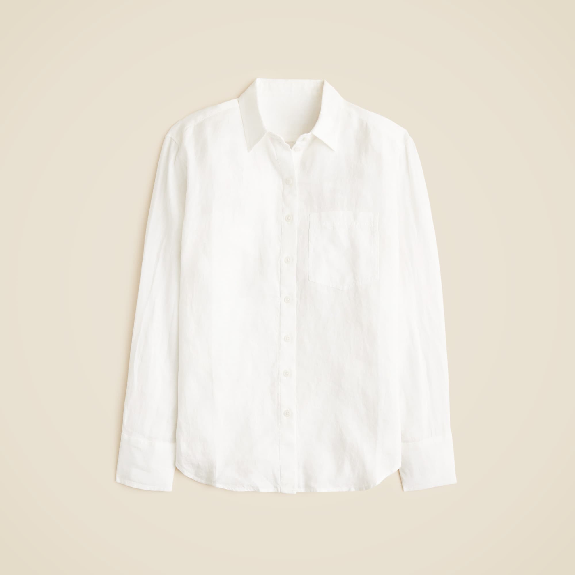 Garçon classic shirt in Baird McNutt Irish linen