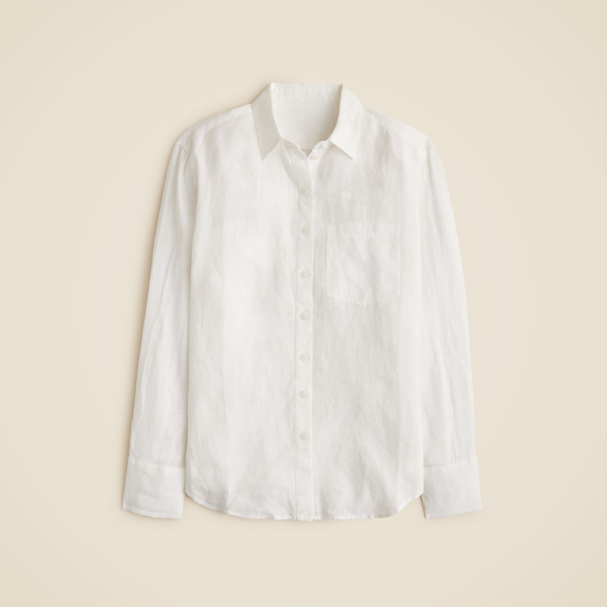  Gar&ccedil;on classic shirt in Baird McNutt Irish linen