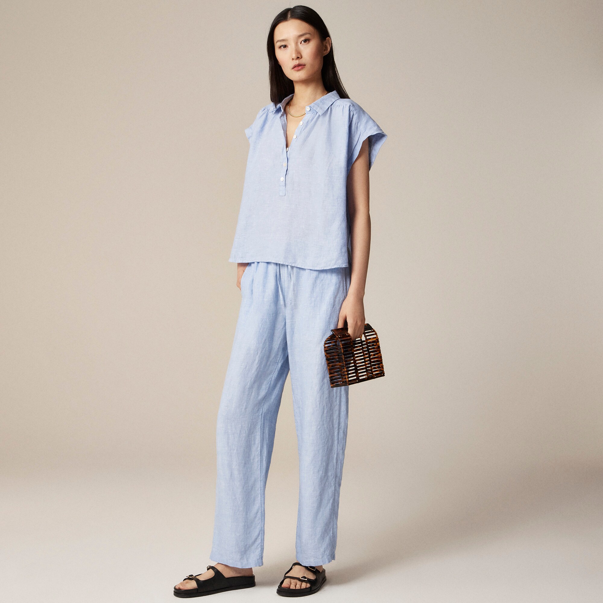  New Capitaine shirt in Baird McNutt Irish linen