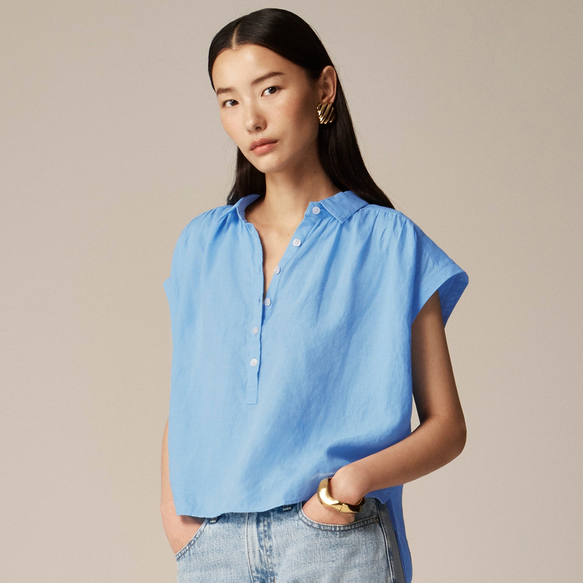 New Capitaine shirt in Baird McNutt Irish linen