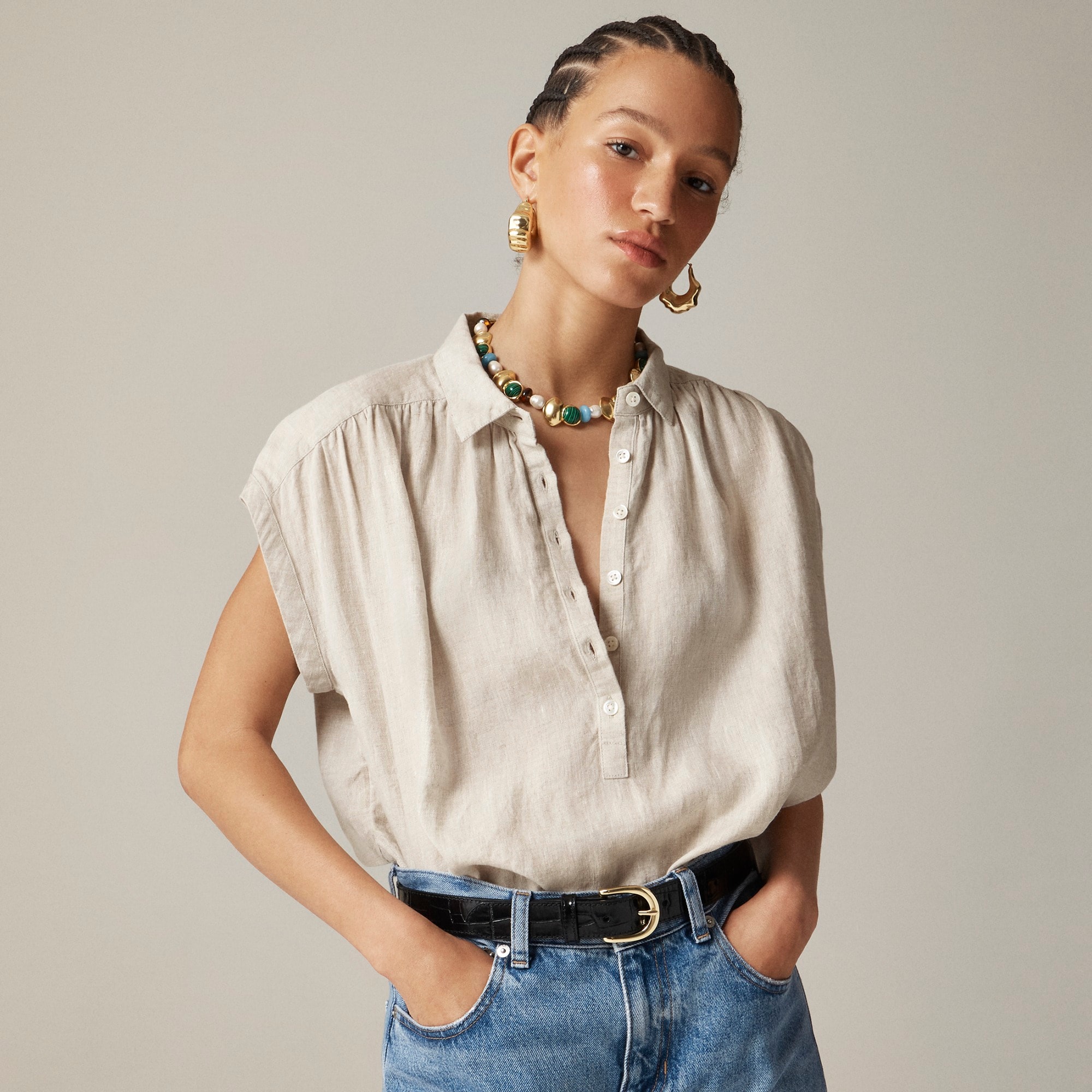 New Capitaine shirt in Baird McNutt Irish linen