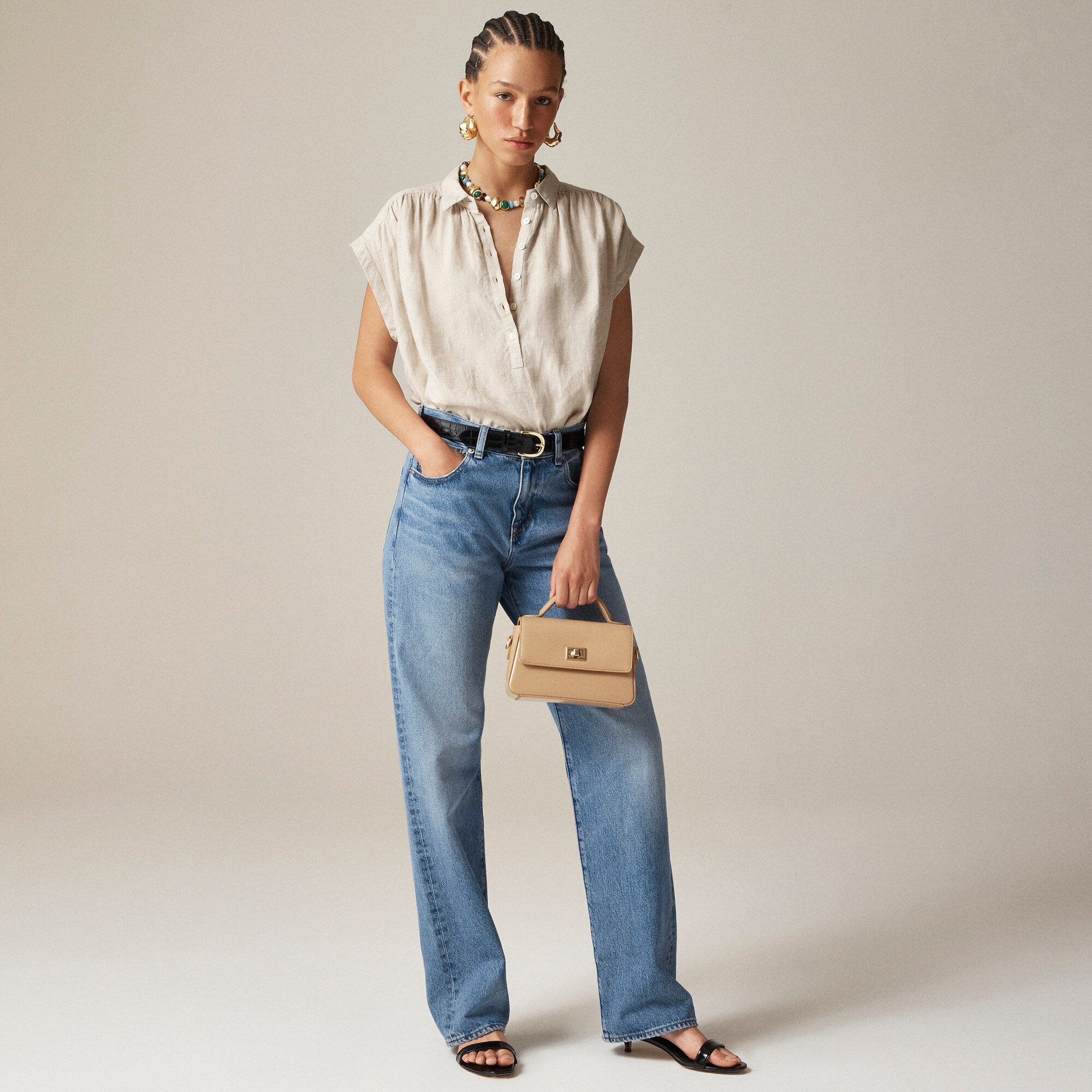  New Capitaine shirt in Baird McNutt Irish linen