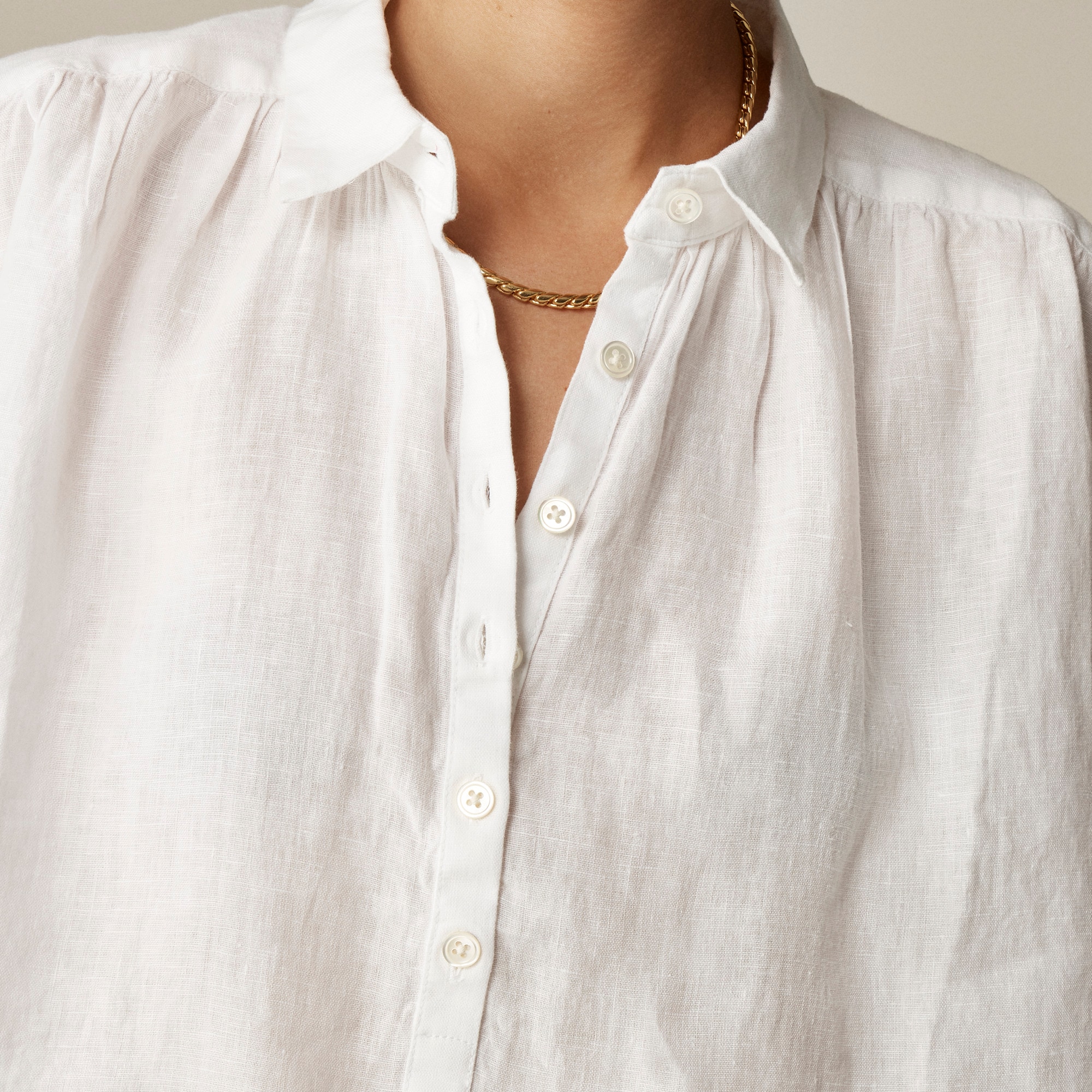 New Capitaine shirt in Baird McNutt Irish linen