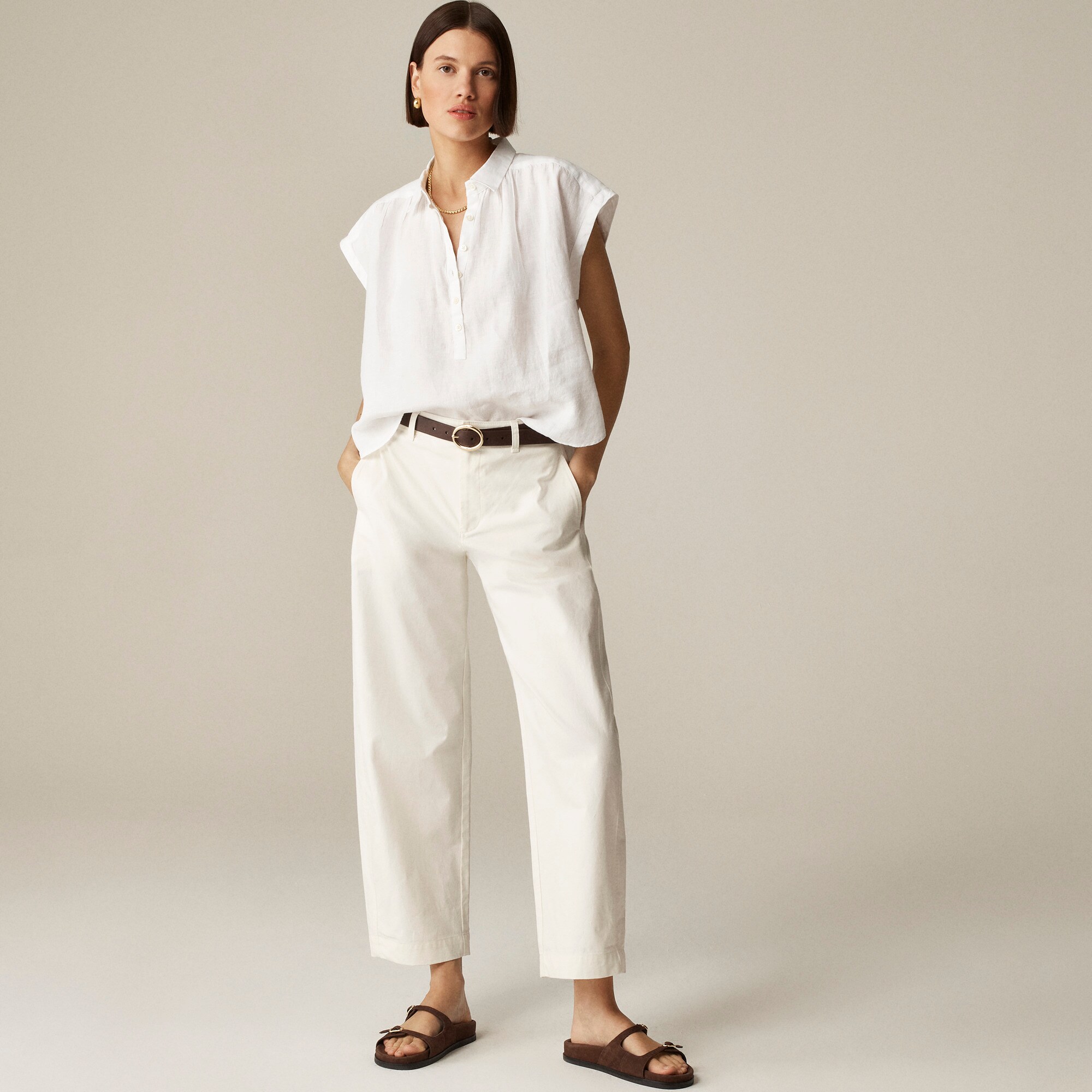 New Capitaine shirt in Baird McNutt Irish linen