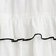 Girls' rosette ruffle-trim dress WHITE j.crew: girls' rosette ruffle-trim dress for girls