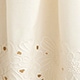 Girls' eyelet-trim mixy dress NATURAL