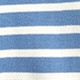 Girls' sailor-collar sweater OCEAN STRIPE MULTI