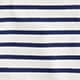 Girls' everyday T-shirt in vintage jersey BOB SAILOR STRIPE