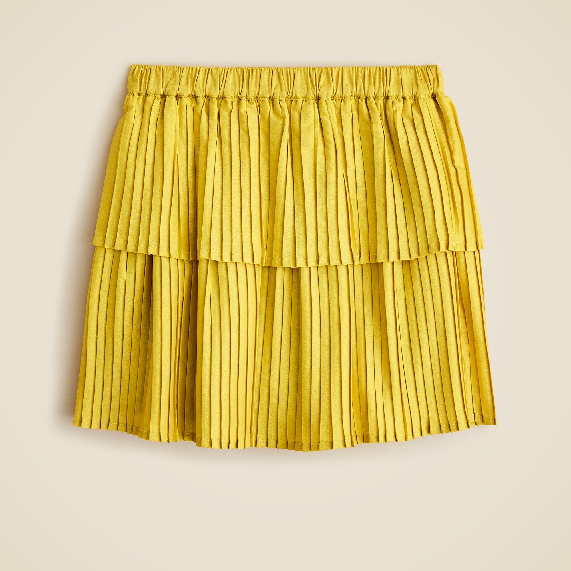 girls Girls' tiered pleated skirt