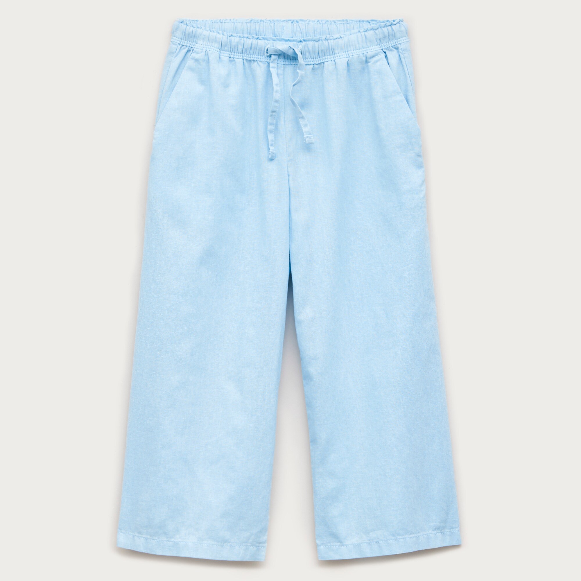 girls Girls' Soleil pant in linen-cotton blend