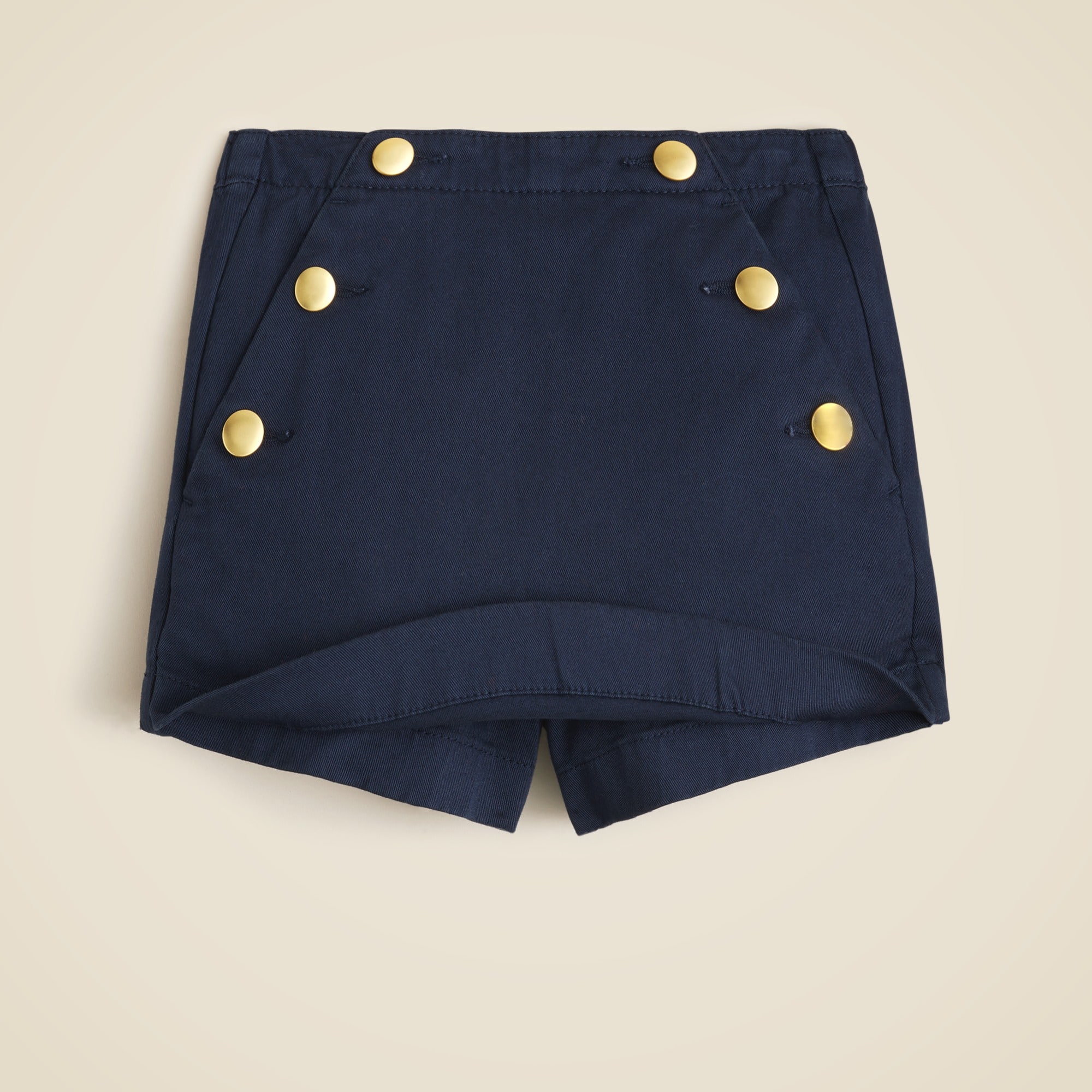 Girls' Sailor skort in chino