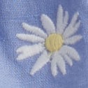 Girls' Soleil short in linen-cotton blend FRENCH BLUE
