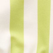 Girls' lettuce-edge two-piece swimsuit MELON ZEST