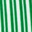 Girls' lettuce-edge two-piece swimsuit with UPF 50+ fabric WHITE GREEN