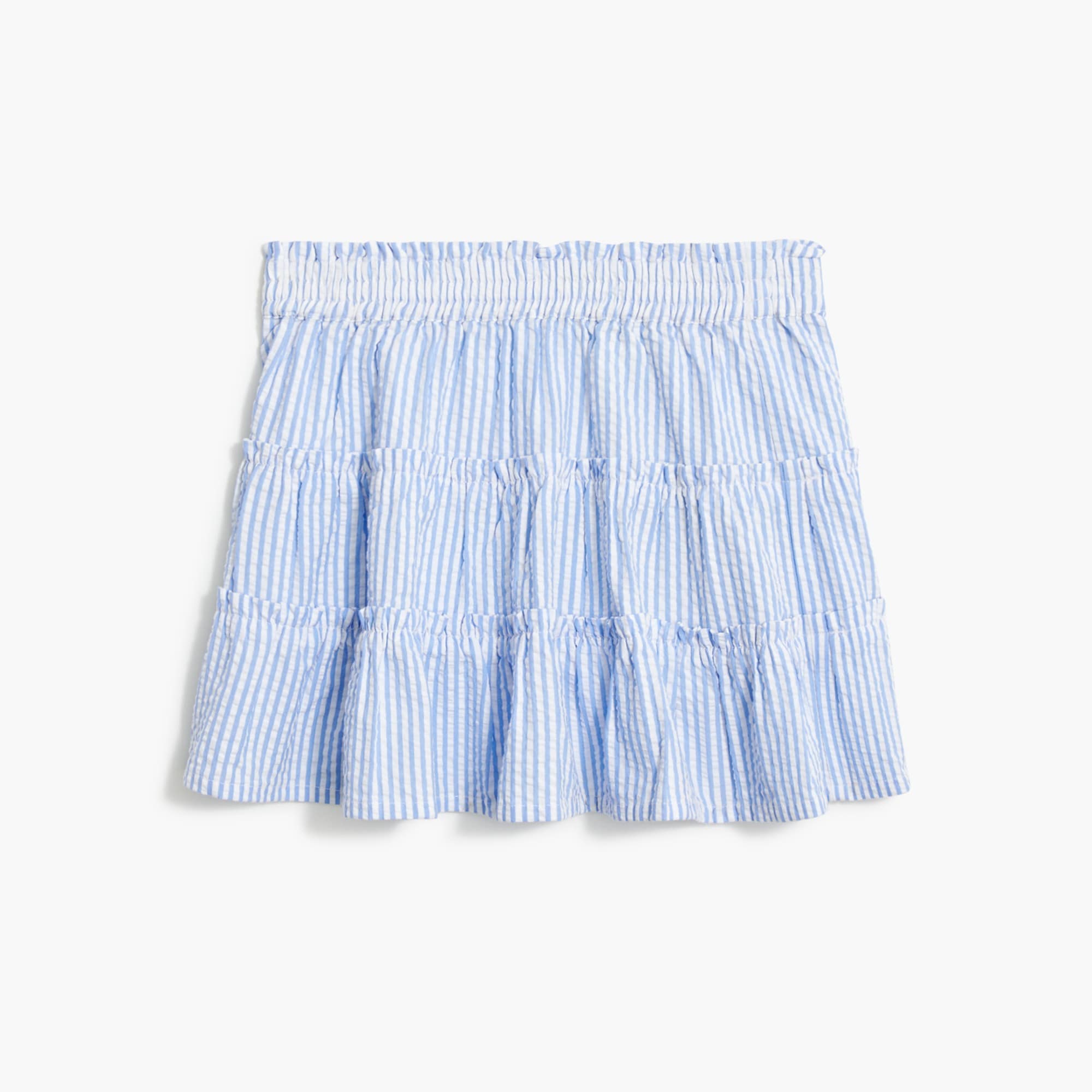 girls' seersucker skirt for girls