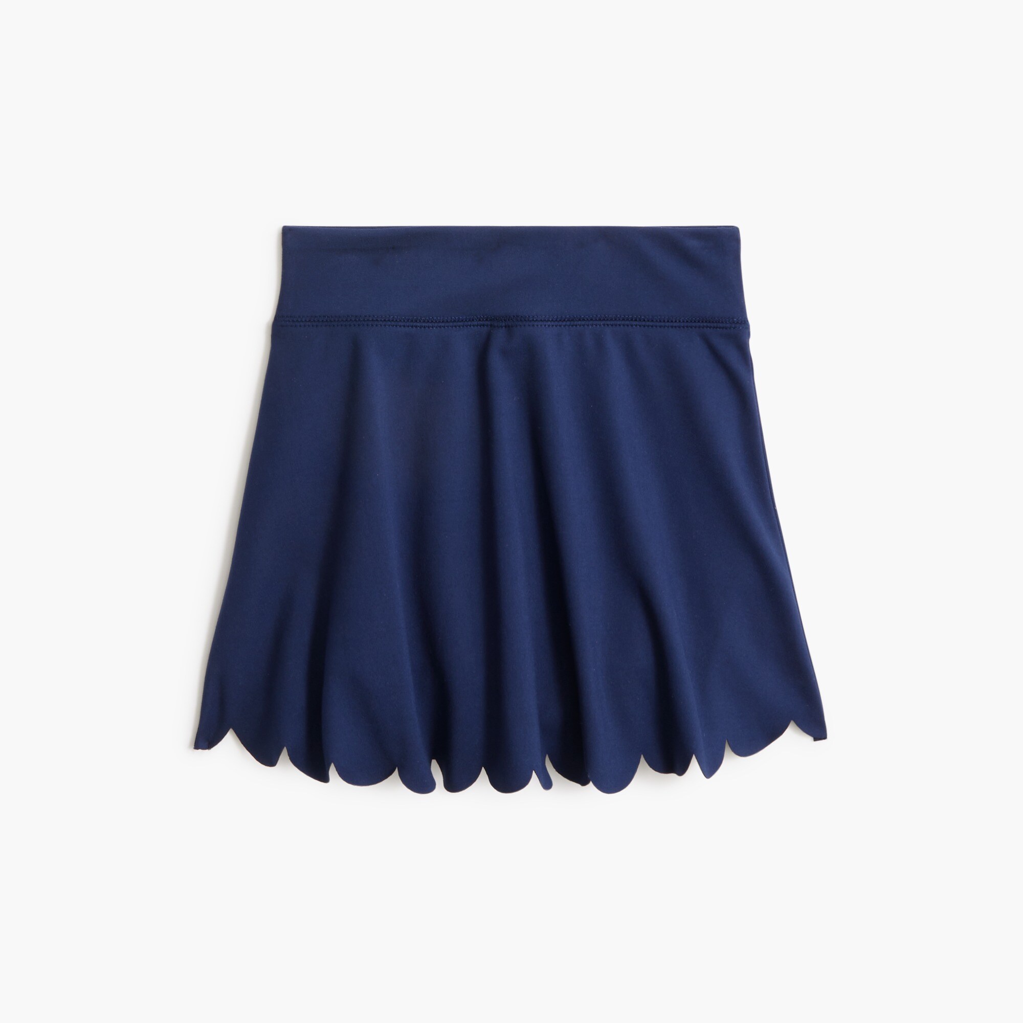 girls Girls' scallop-hem active skort