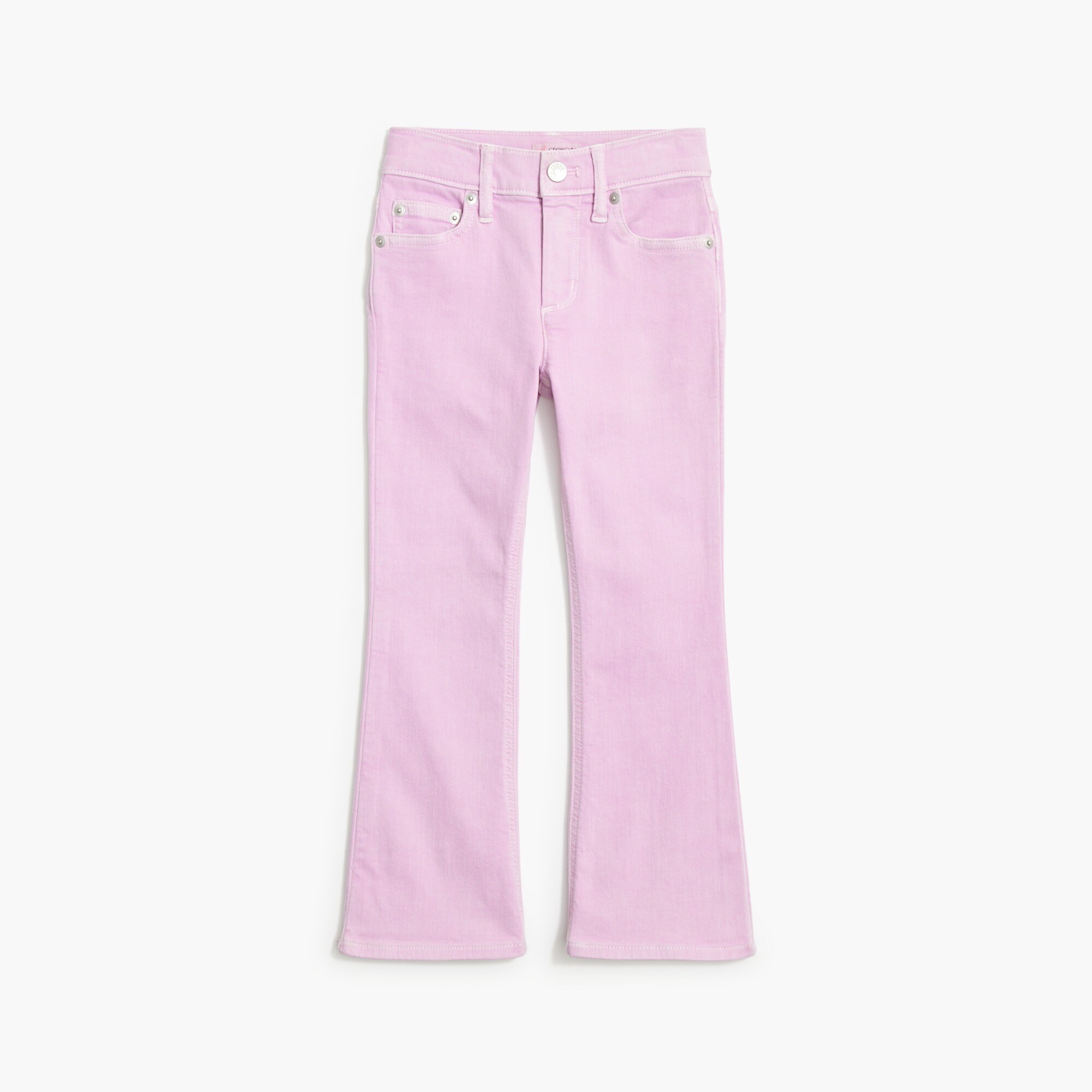 girls Girls' garment-dyed flare jean
