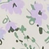 Girls' floral leggings IVORY MULTI