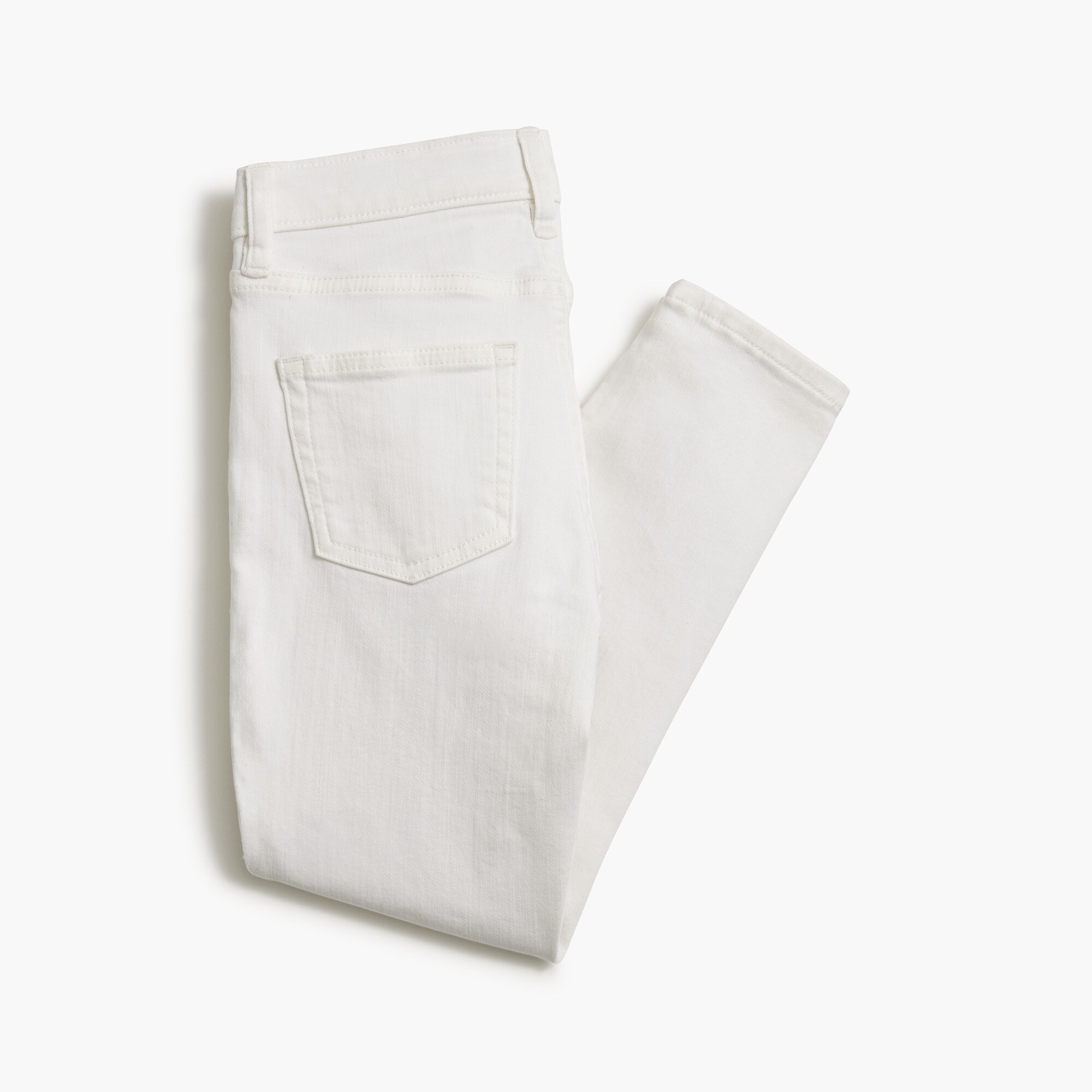 Girls' white skinny jean