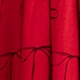 Drapey pleated shirtdress in leopard print RED