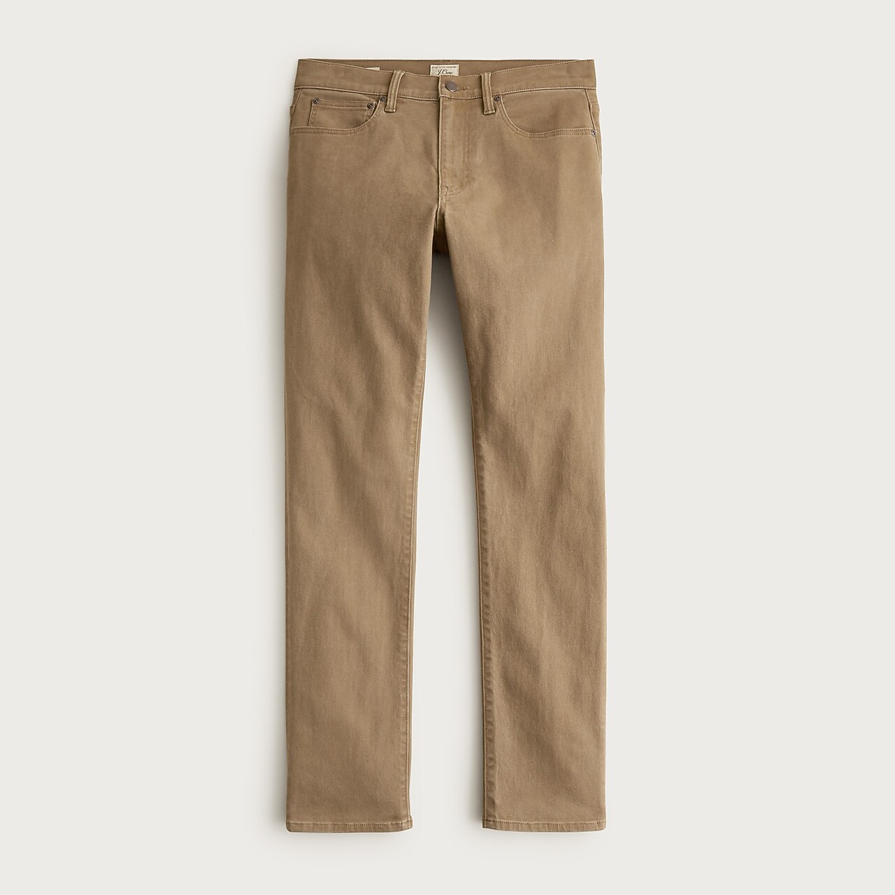 Pleated Cropped Stretch Chino Pant For Men | J.Crew