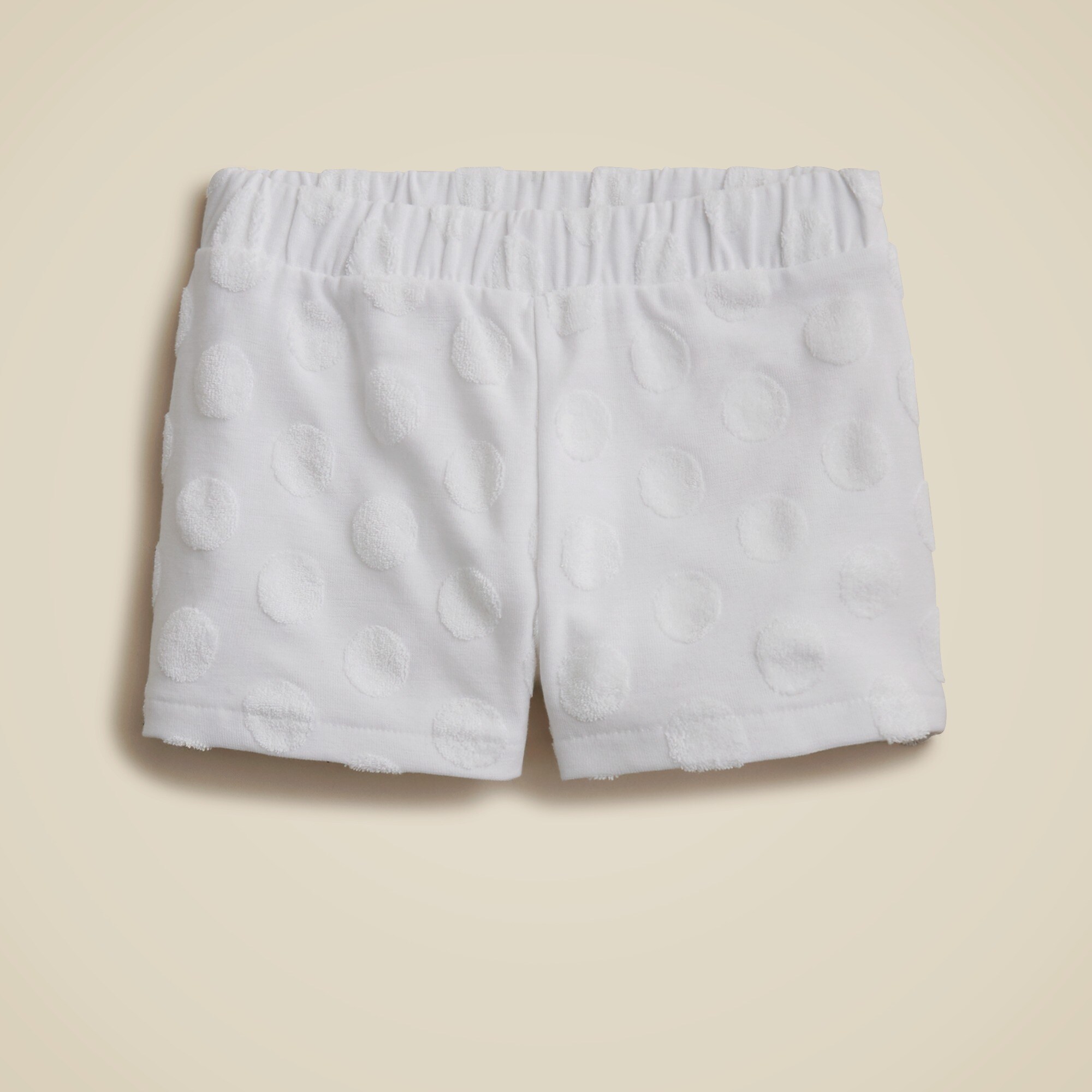 girls Girls' pull-on short in terry jacquard